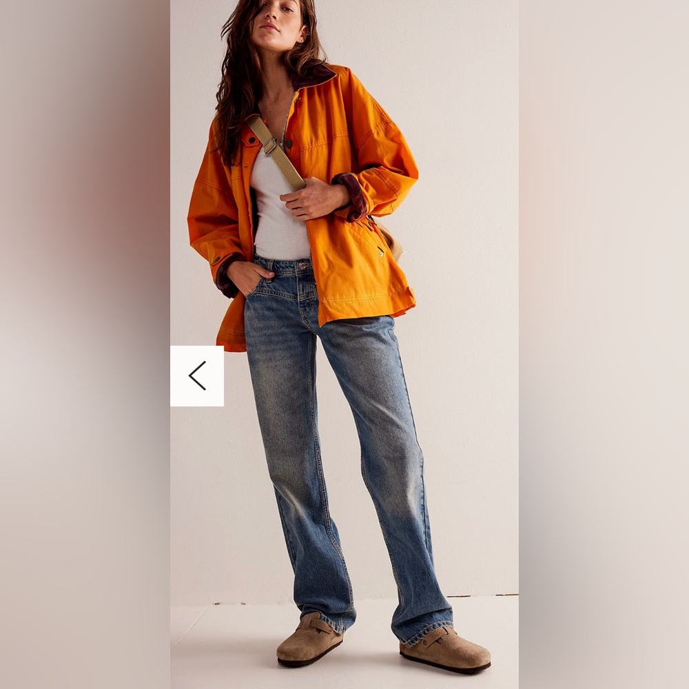 Free People Low-Rise Jeans